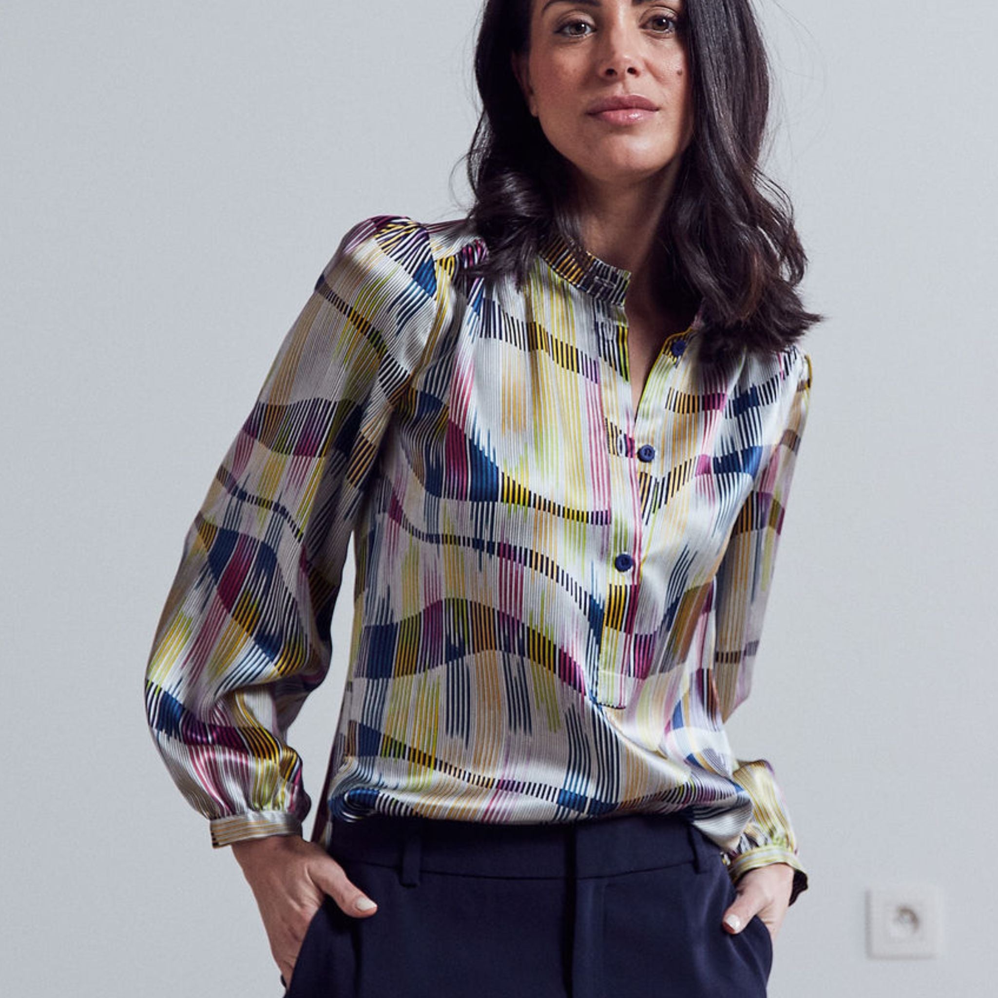 Nina Multicolor Stripes