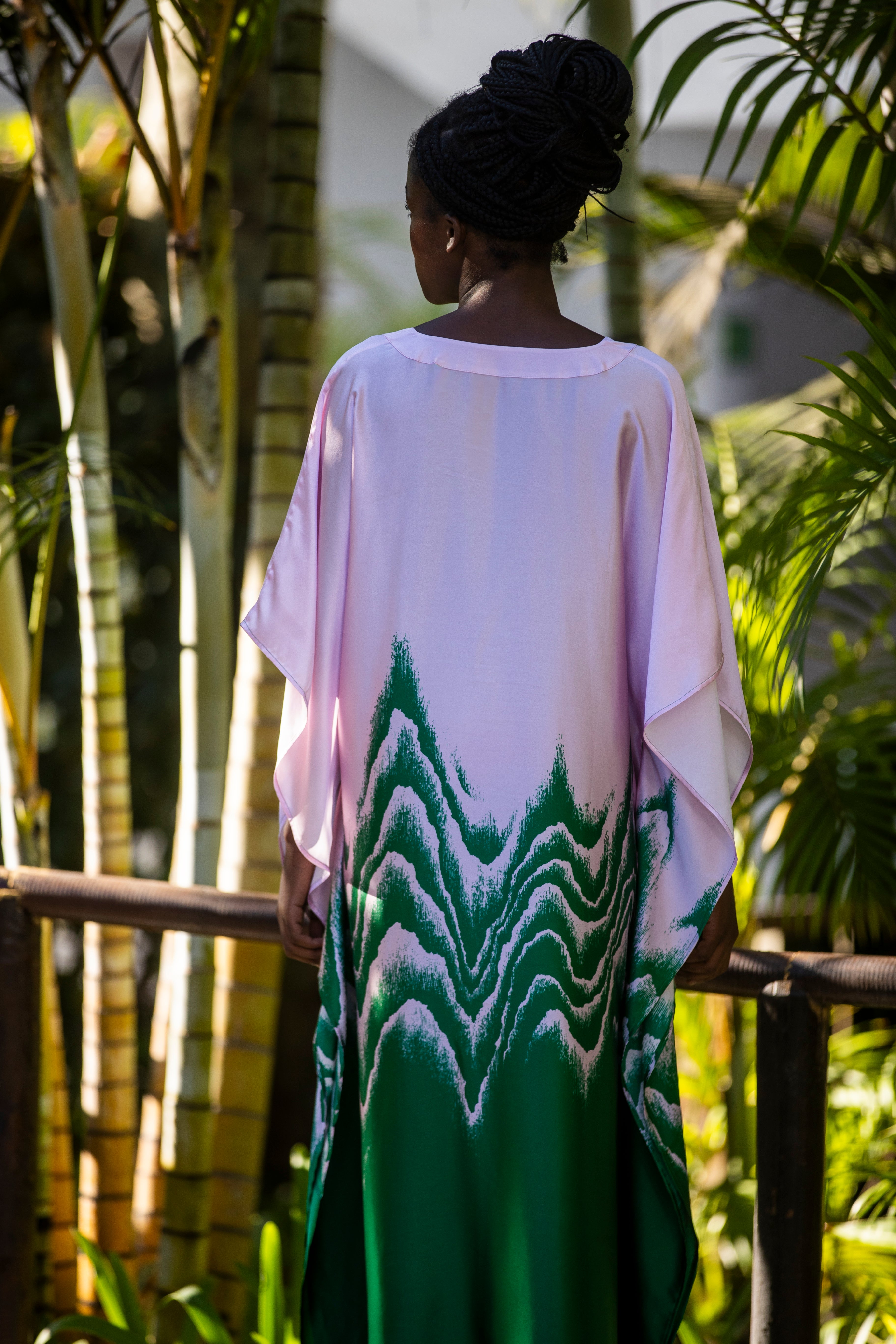 Frida Waves Rose Vert