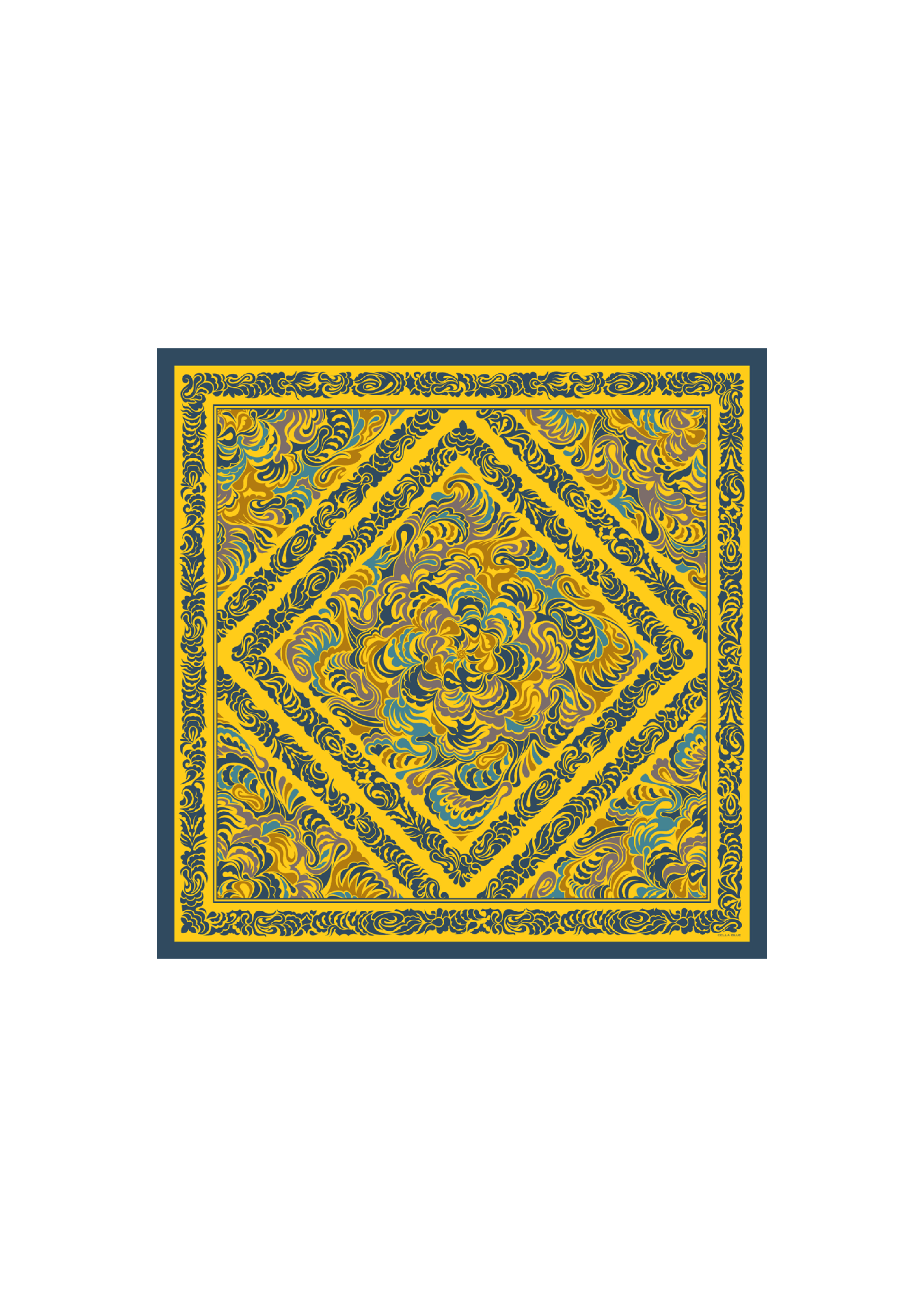 Estelle Scarf Yellow