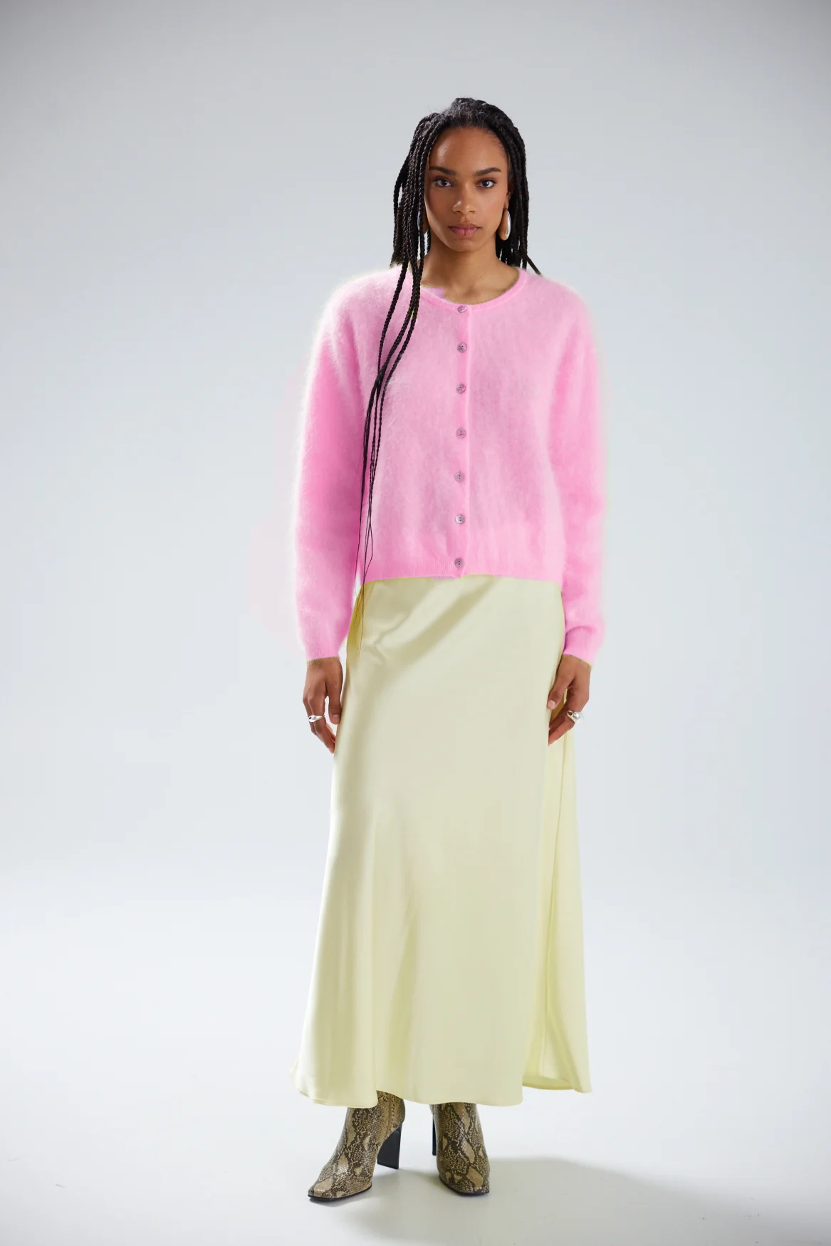 Brushed chelsea cardigan