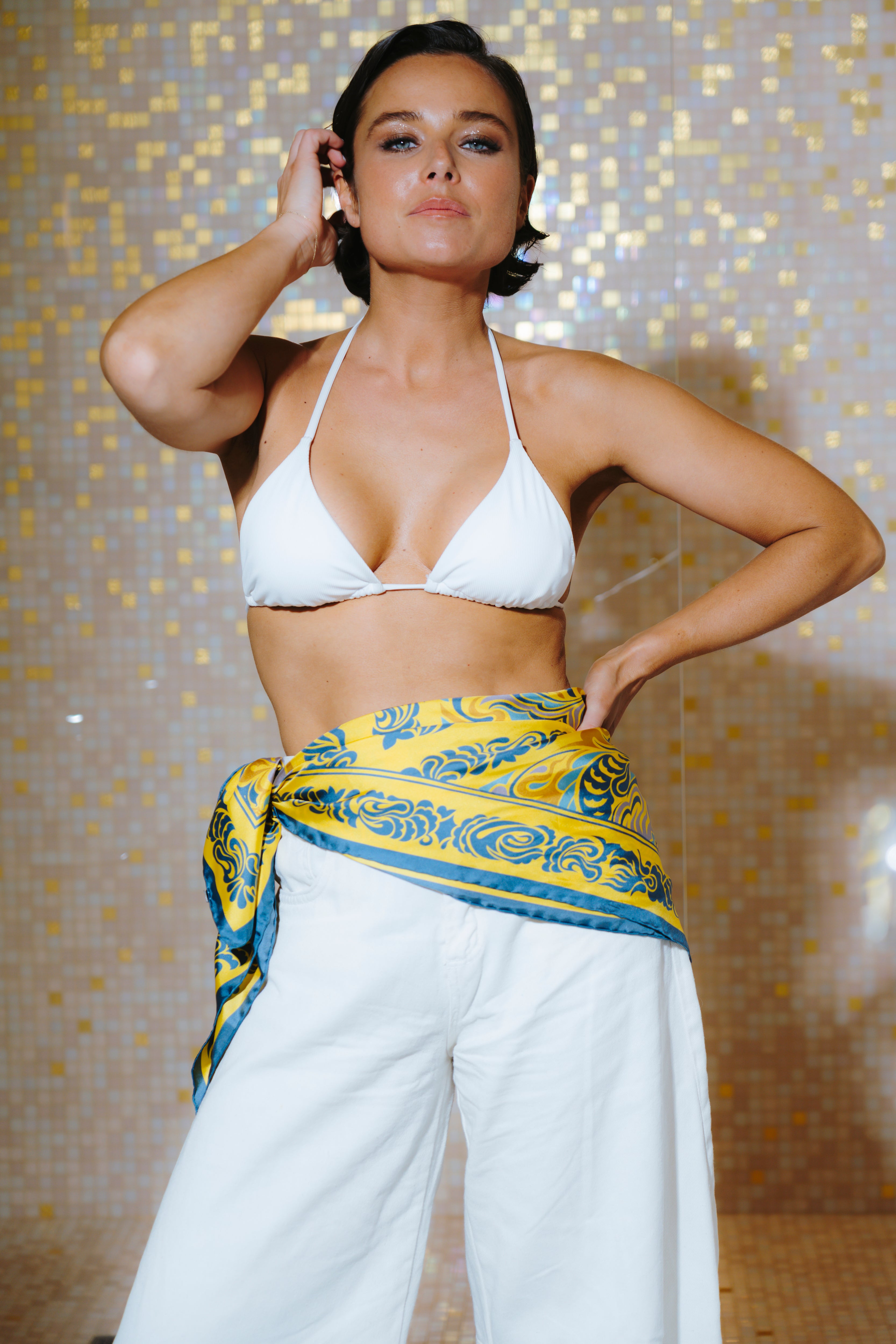 Estelle Scarf Yellow